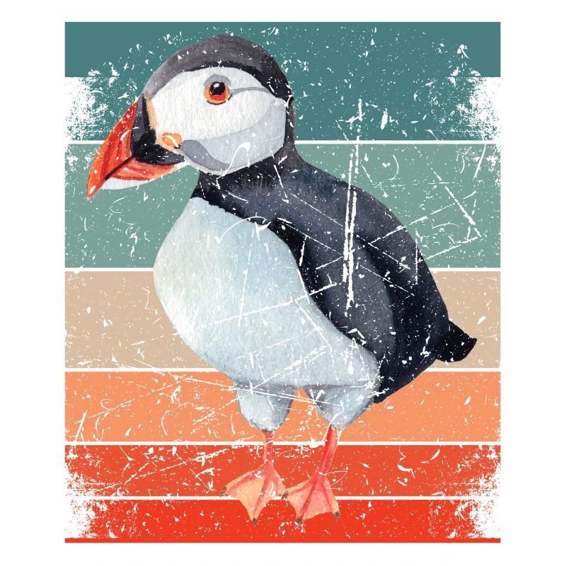 Papageitaucher Puffin Papagei Lunde Vogel Geschenk
