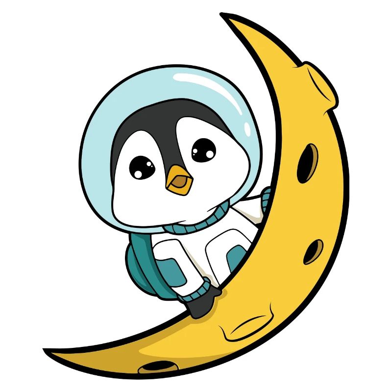 Lune pingouin