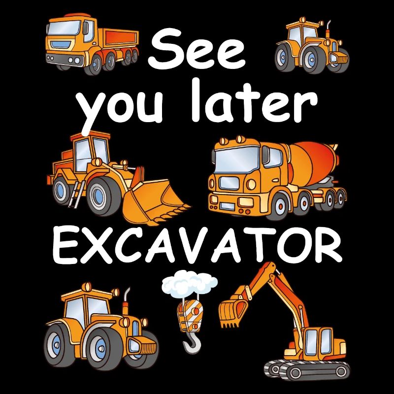 A plus tard, pelleteuse ! conception d'excavatrice