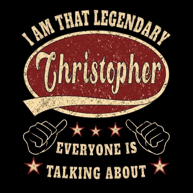 Christopher je suis ce légendaire Christopher