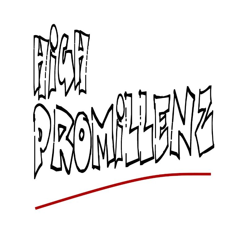 high promillenz einfach schwarz