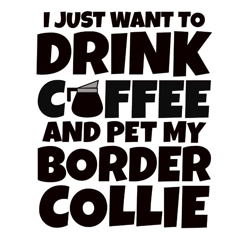 Border Collie Hundehalter Hunderasse Kaffee
