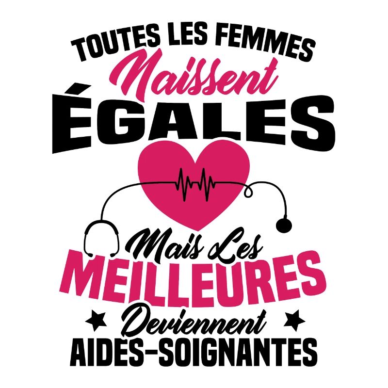 Les meilleures femmes deviennent aides-soignantes