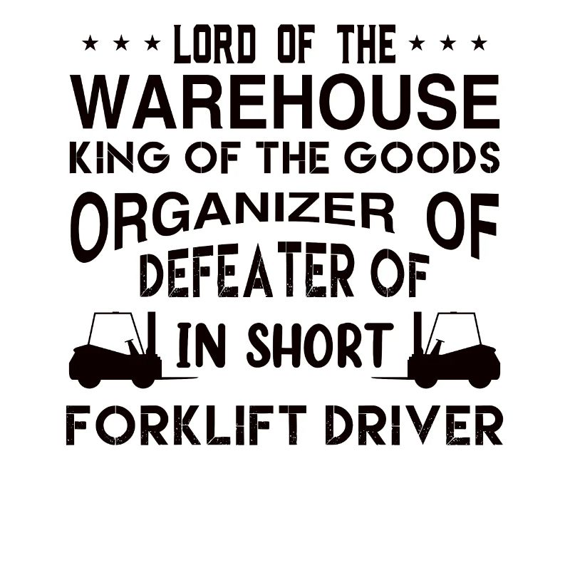 Warehouseman Forklift Forklift Driver