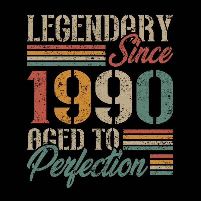 Vintage 1990 Retro Birthday Gift