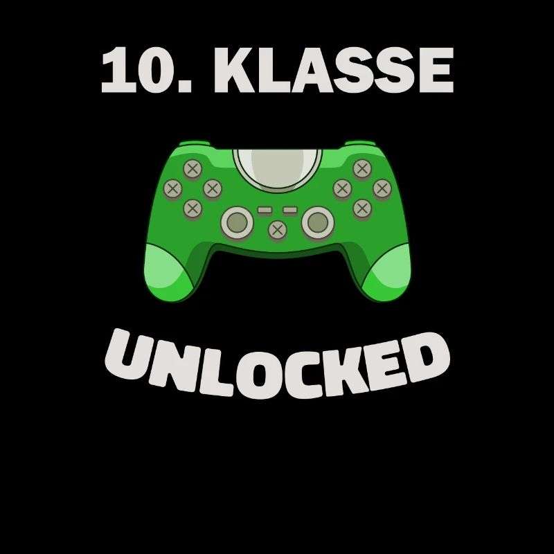 10. Klasse Gamer Deko Zocker Schule Kind Geschenk