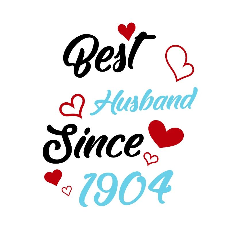 Bester Ehemann seit 1904 Hochzeit