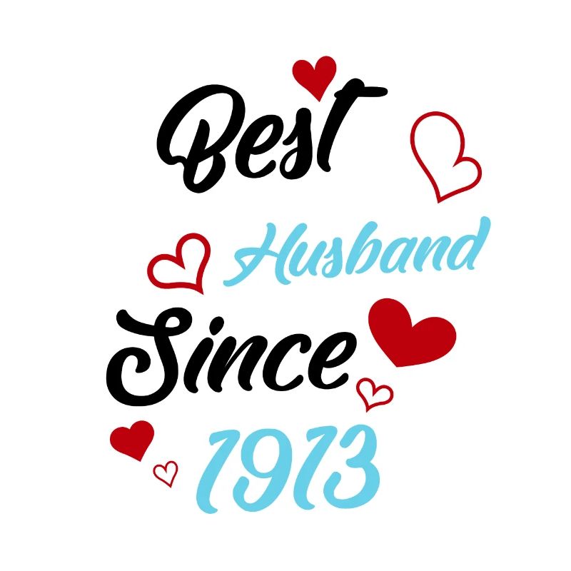 Bester Ehemann seit 1913 Hochzeit