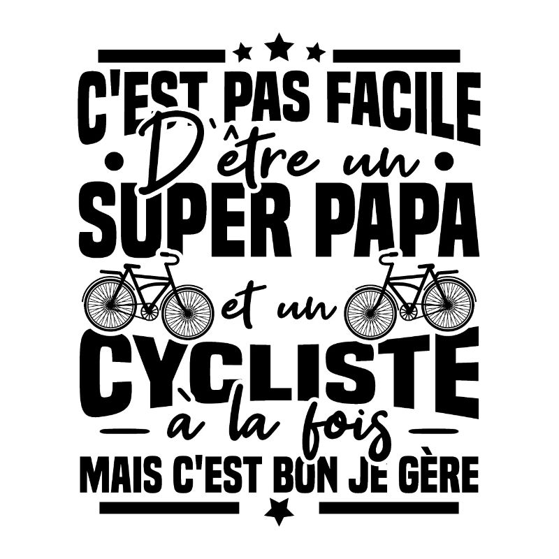 Super papa et Cycliste