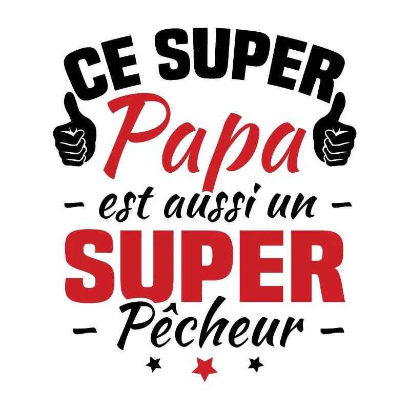 Ce super papa est aussi un super pêcheur