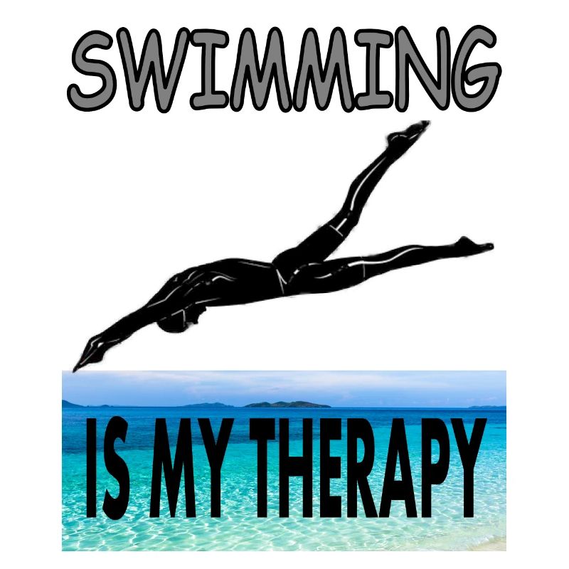 swim float saying diving gift idea