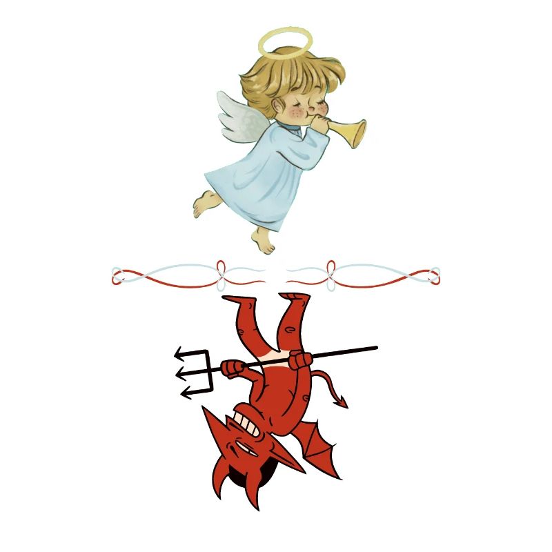 Angel vs Devil