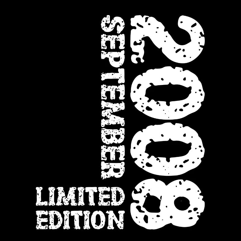 2008 Septembre Edition Limitée 15th Birthday Deco