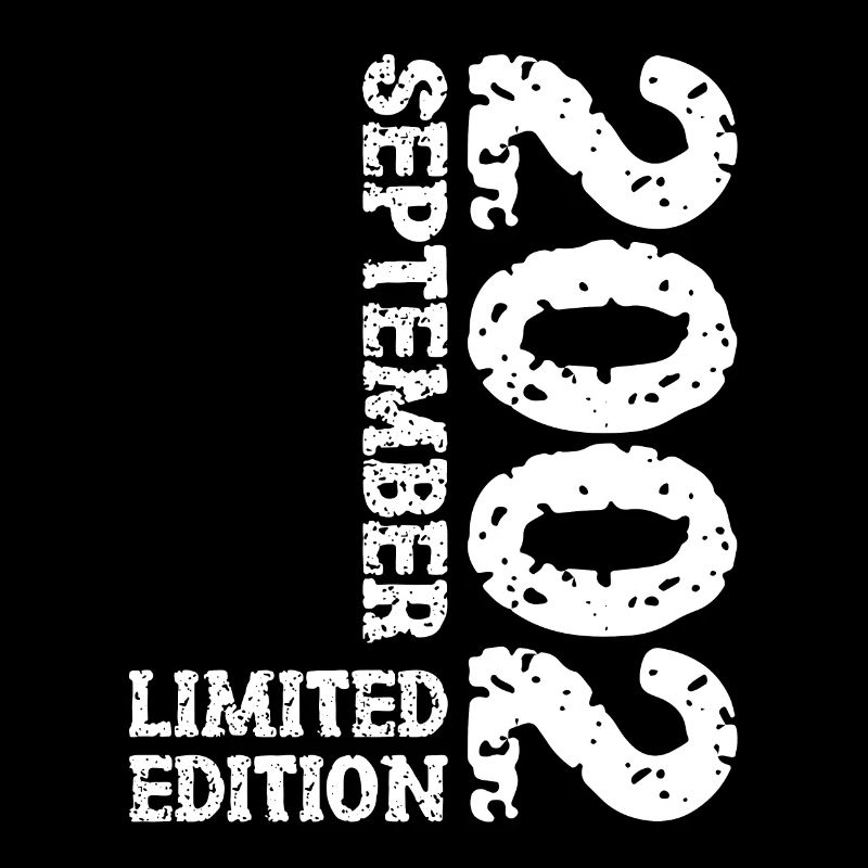 2002 Septembre Edition Limitée 21st Birthday Deco
