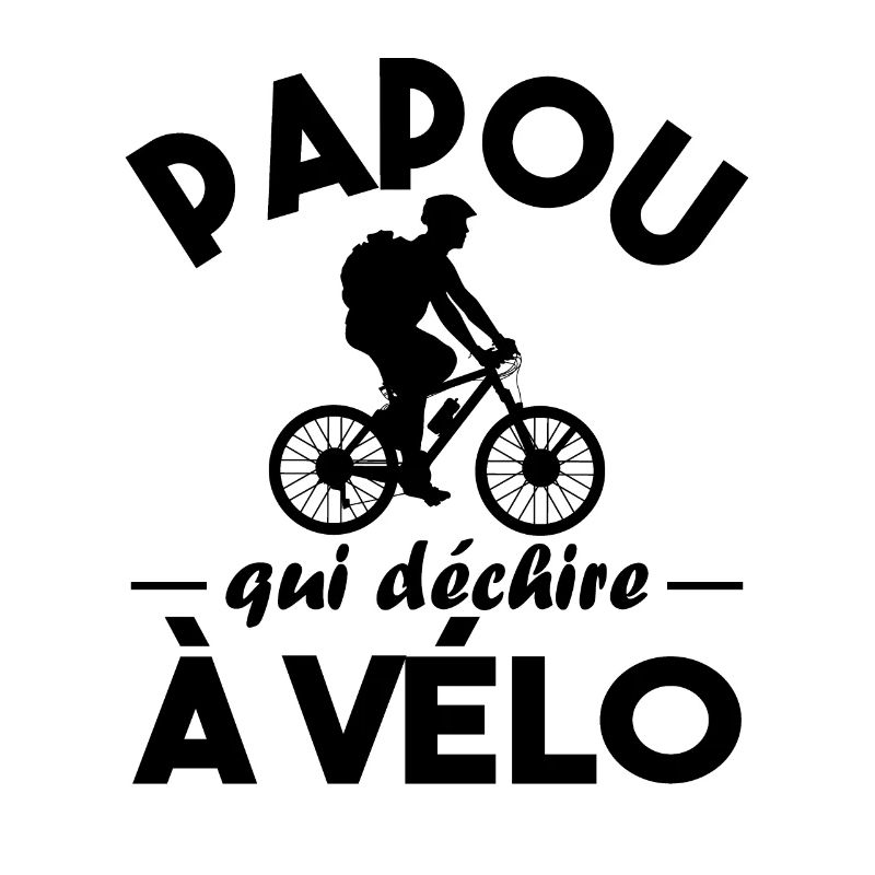Papou qui déchire à Vélo