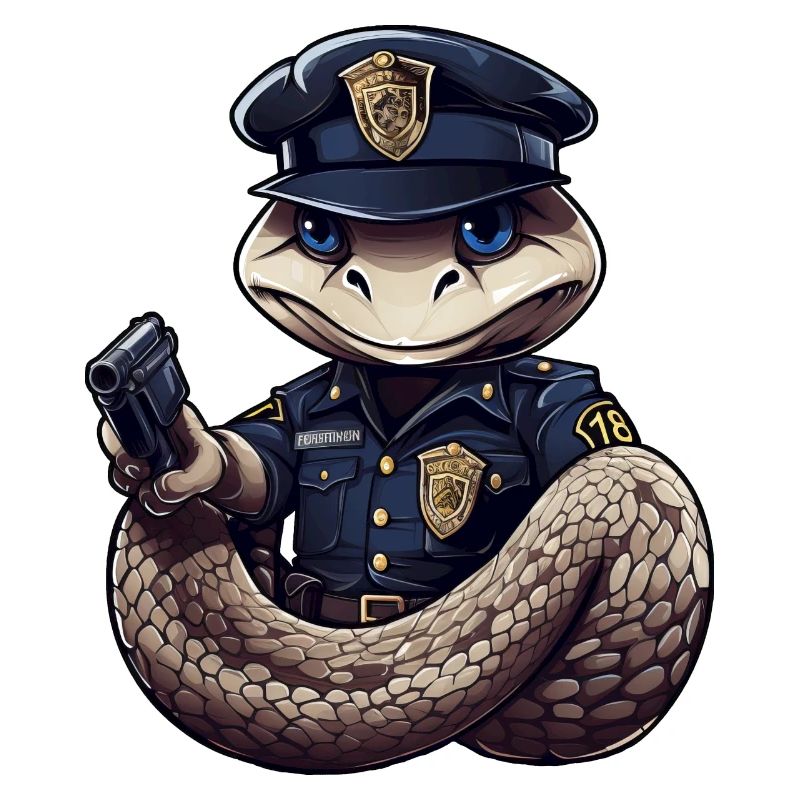 Snake Policeman