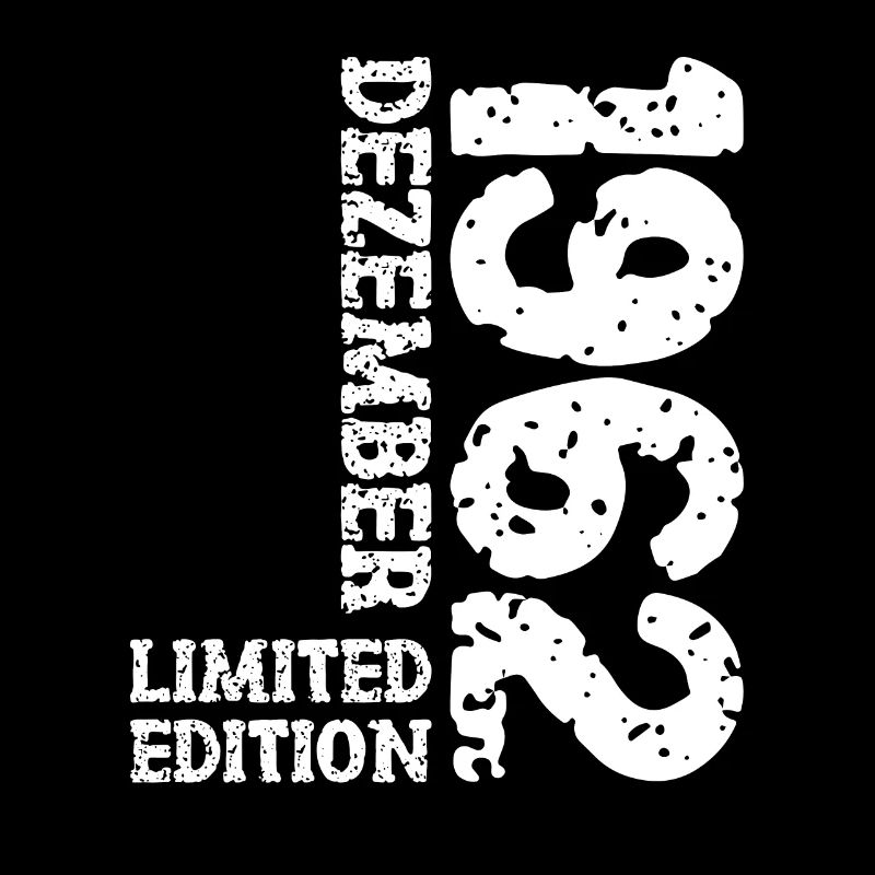 1962 Dezember Limited Edition 61. Geburtstag Deko