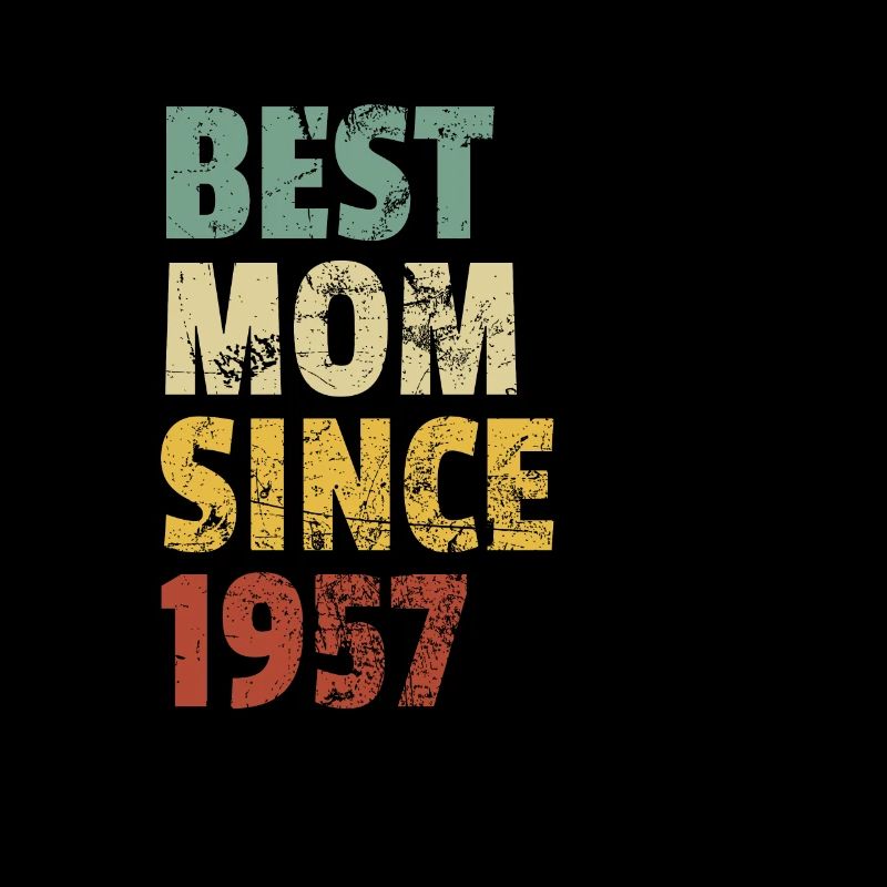 Beste Mutter seit 1957 Muttertags-Slogan-Zitat