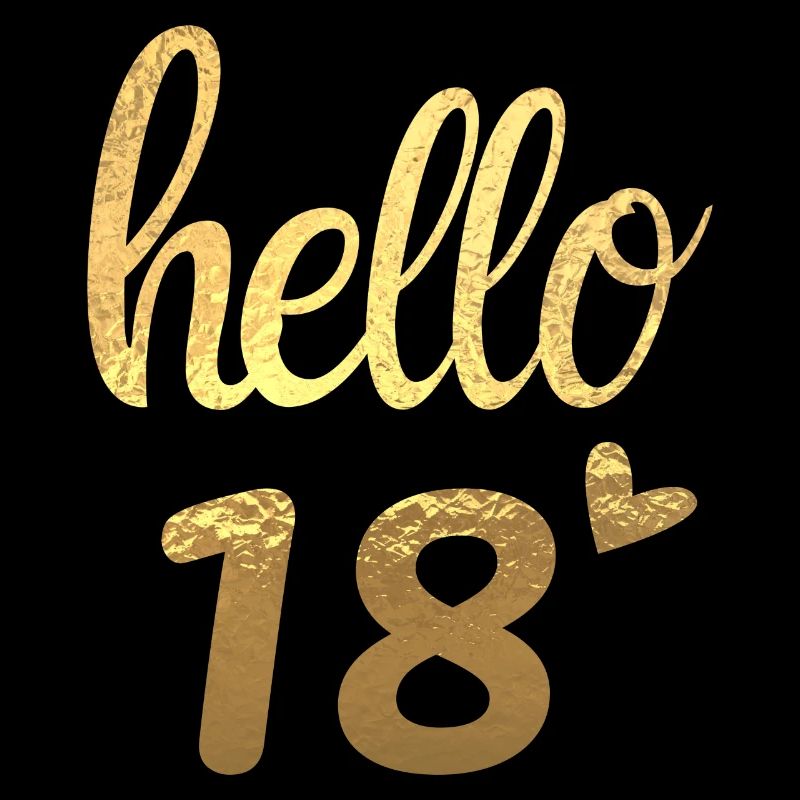 Hello 18 doré