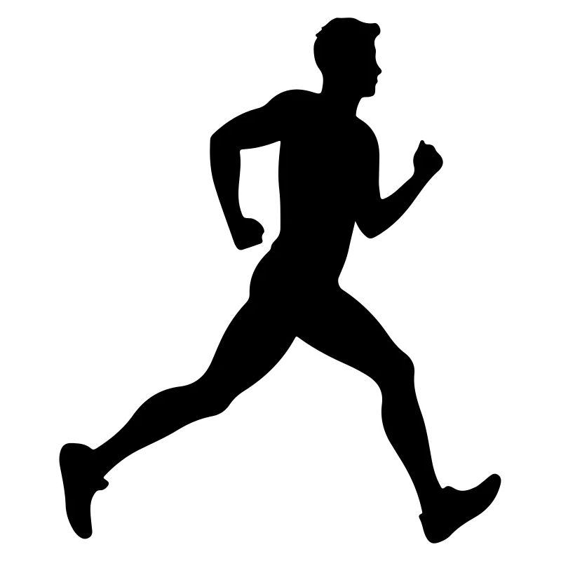Running Marathon Man Icon