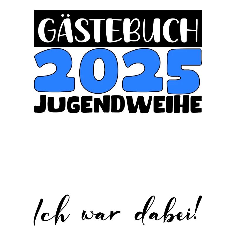 Jugendweihe 2025 Gästebuch Geschenk Mädchen Jungen
