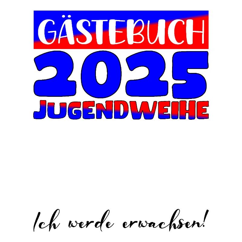 Jugendweihe 2025 Gästebuch Geschenk Mädchen Jungen