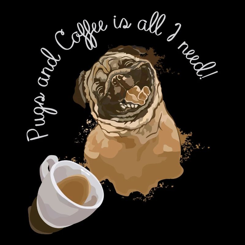 Boobs and coffee are all I need -