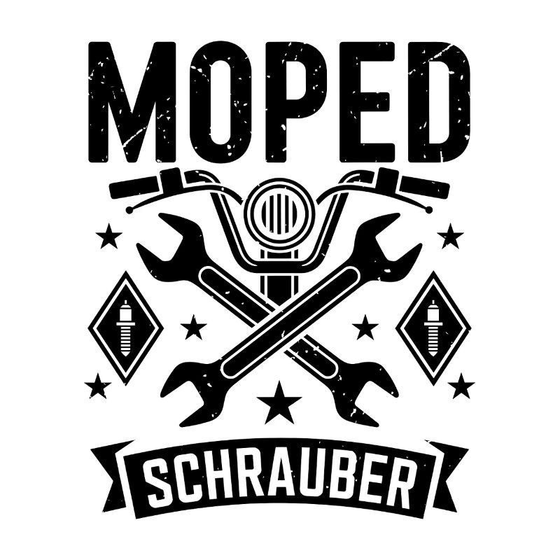 Moped, mechanic, moped, screwdriver, moped driver