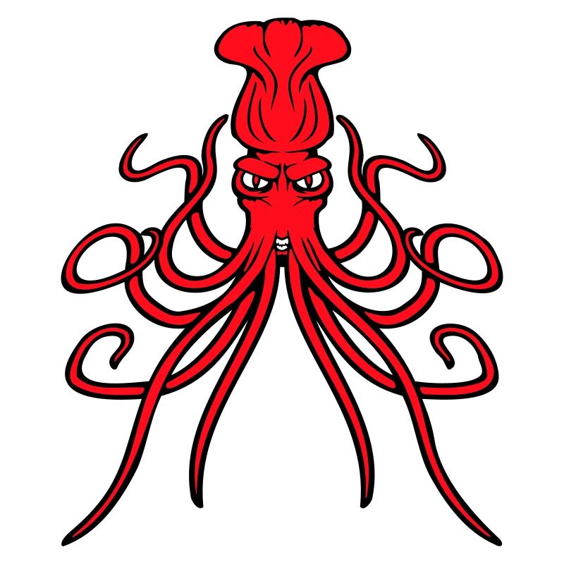 Octopus, octopus, octopus, cephalopod, evil eye
