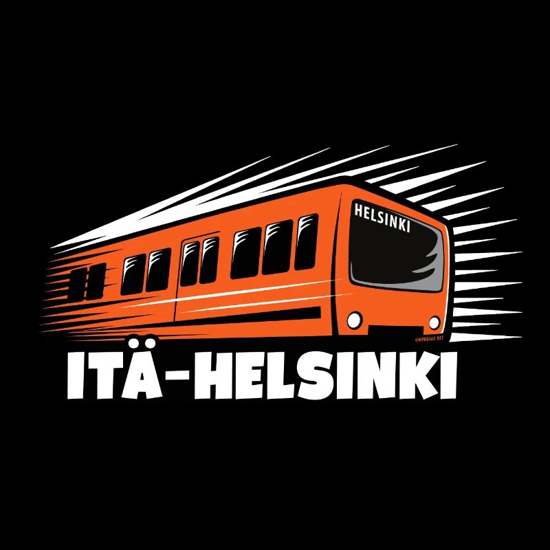 T-shirts METRO ITÄ-HELSINKI, sweats à capuche, cadeaux, etc.