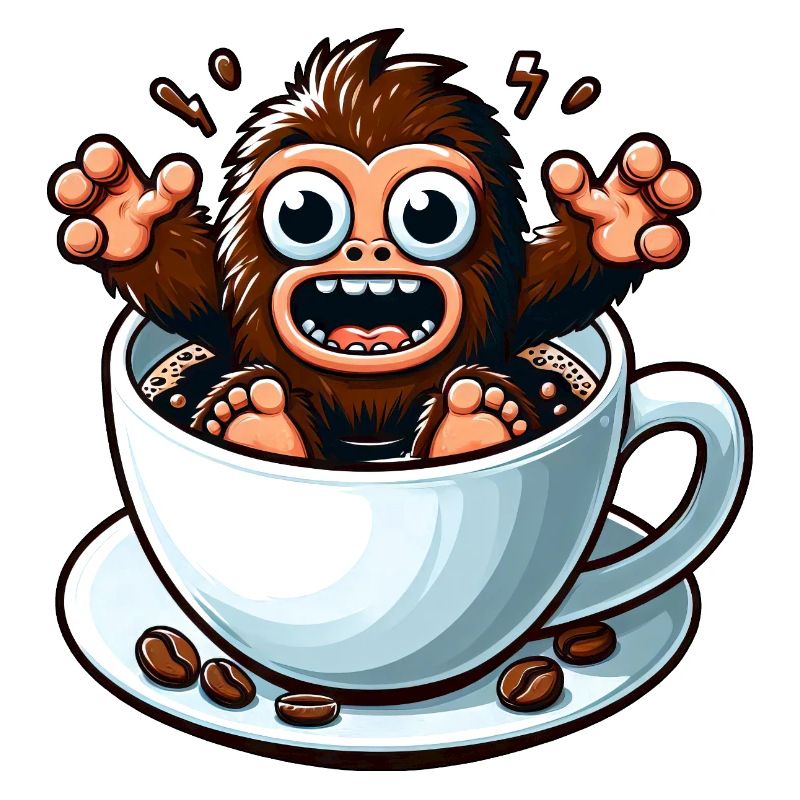 Bigfoot Coffee Coffee Drinker Coffee Lovers