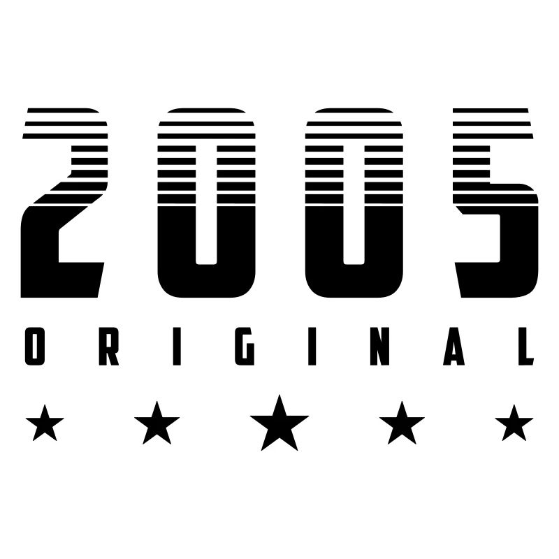Original 2005 Année de naissance | Couleur modifiable