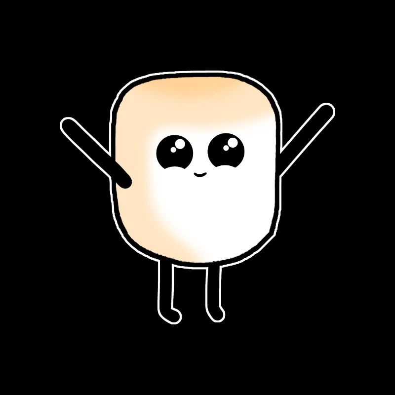 Marshmallow süß Süßigkeit Mädchen Kind