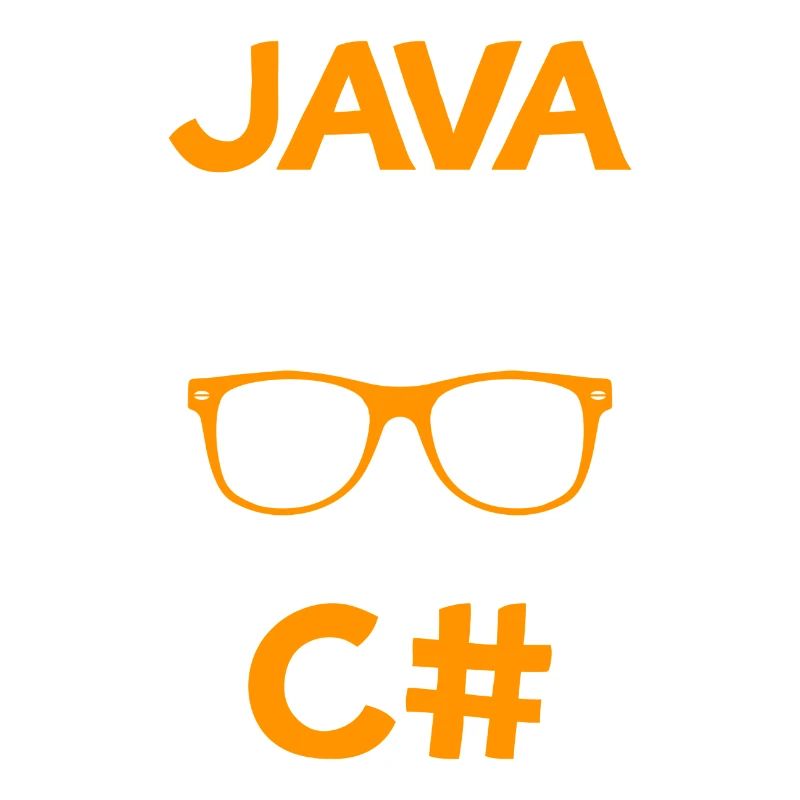 Java Programmers wear Glasses C# Programmer