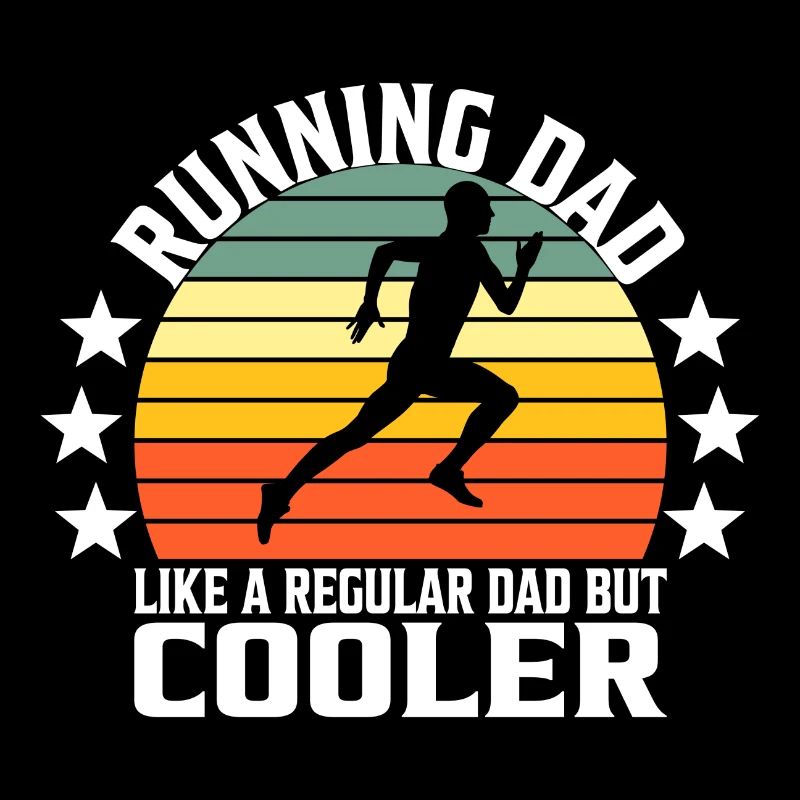 Courir papa comme un papa ordinaire mais plus cool