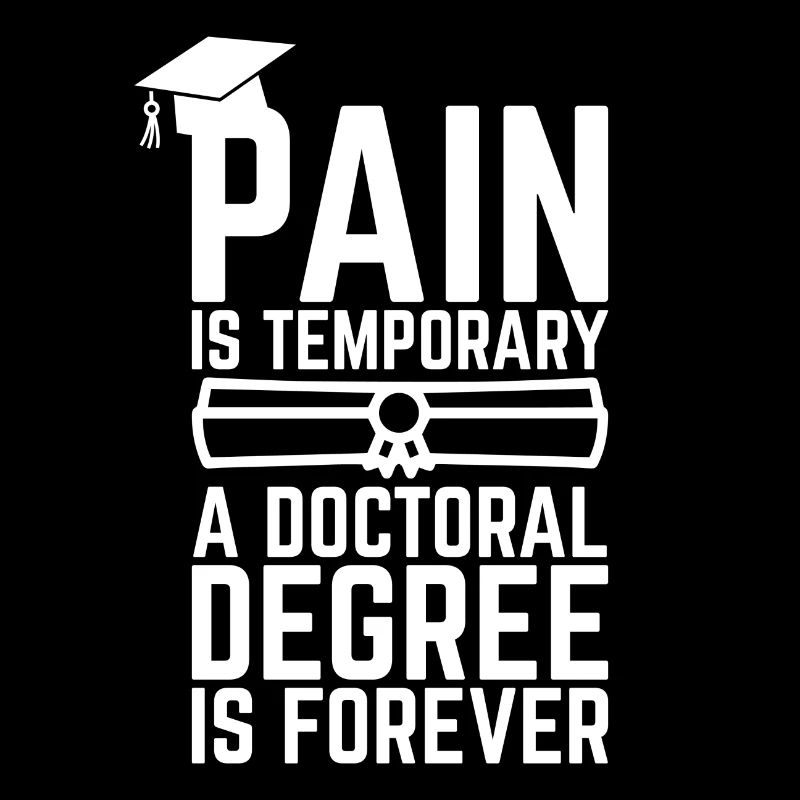 Phd degree saying student gift