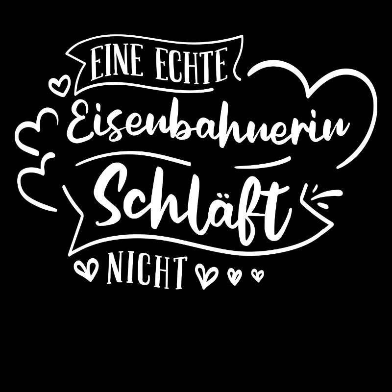 Eisenbahner Lokführer Eisenbahn Bahn Beruf Spruch