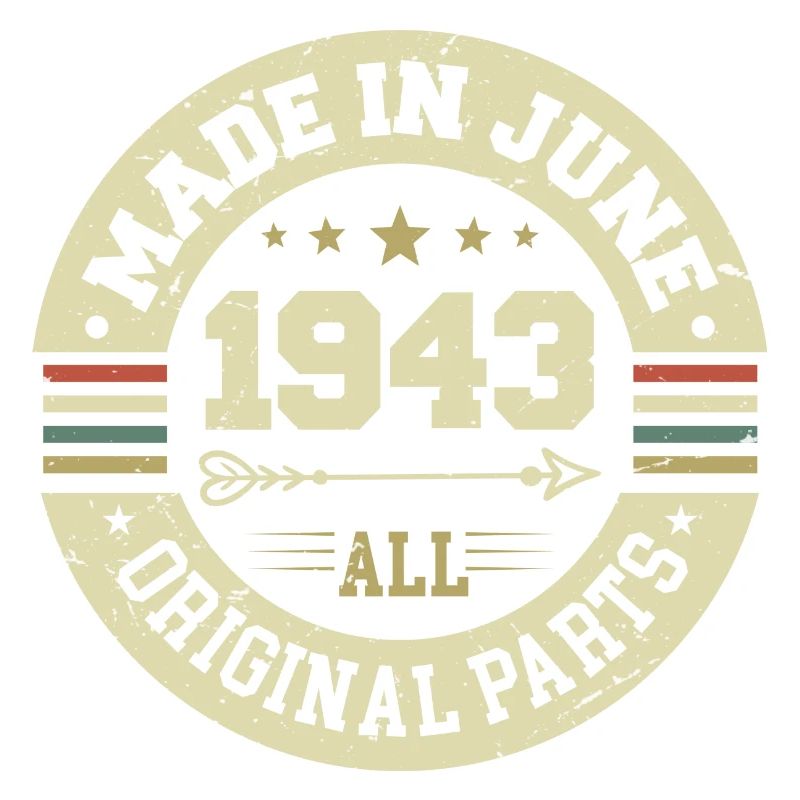 Juni 1943 Geburtstagsgeschenk Juni 1943 Juni 1943