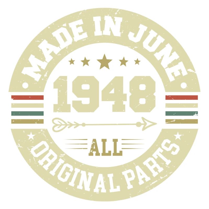 Juni 1948 Geburtstagsgeschenk Juni 1948 Juni 1948