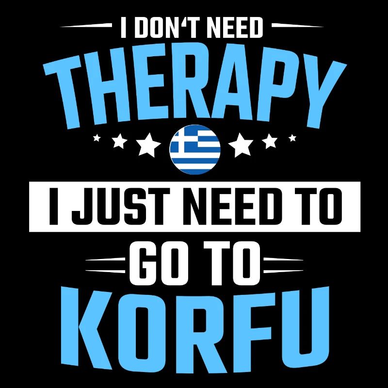 Corfu Greece Design Gift Idea