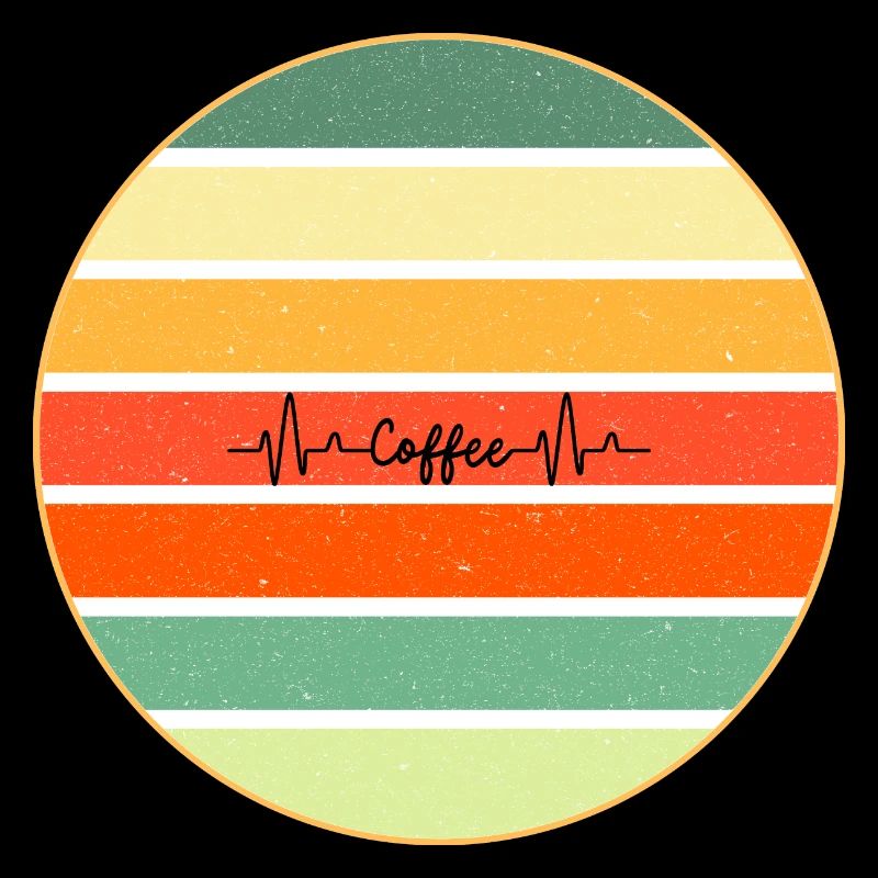 Coffee Retro Sunset