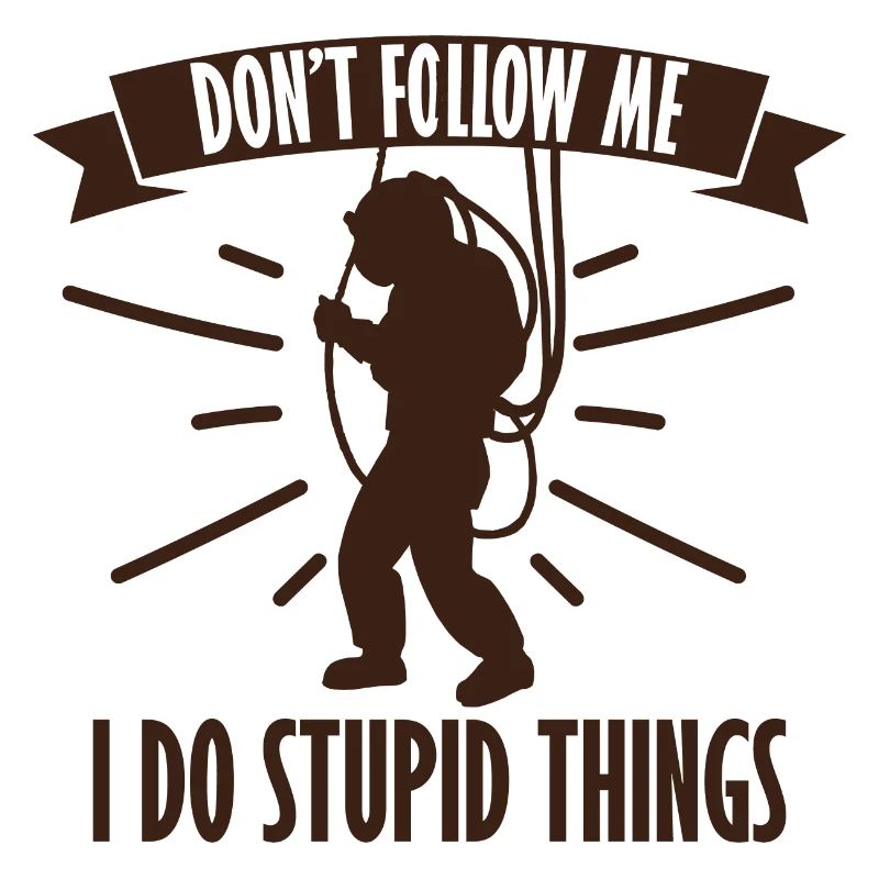 Divers do stupid things