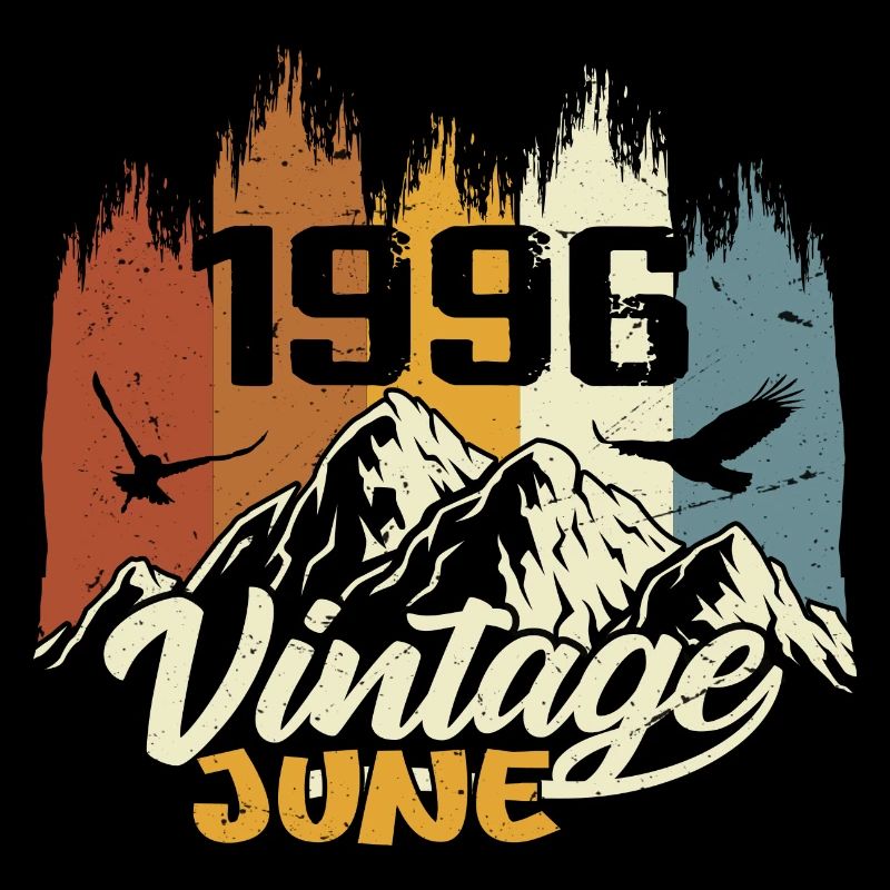 Geburtstag Legenden wurden im Juni 1996 geboren