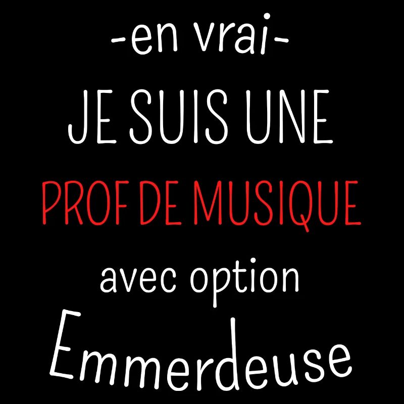 Prof de Musique Avec Option Emmerdeuse