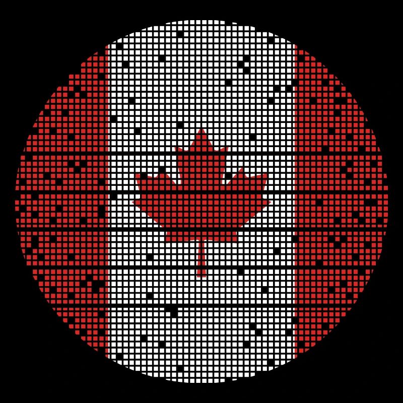 Drapeau du Canada Feuille d’érable Drapeau canadien Canada