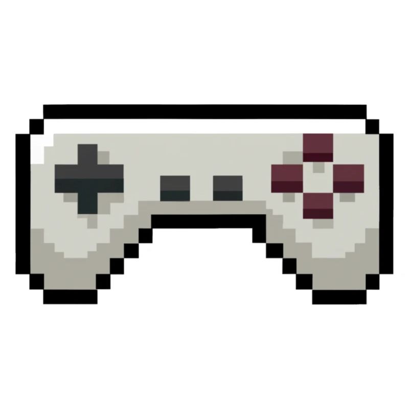 Pixelart Game Controller Gaming
