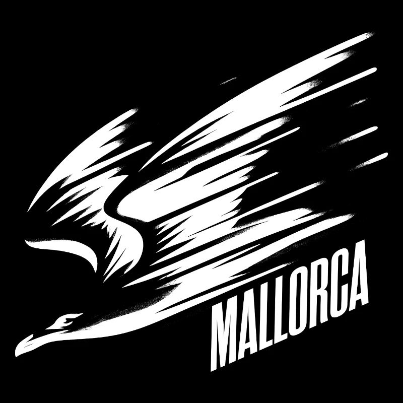 T-shirt de vacances Mallorca Dive Low Flyer Seagull
