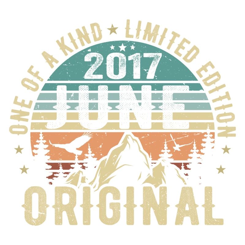 Legendär Seit Juni 2017 Geburtstag Geschenk 2017