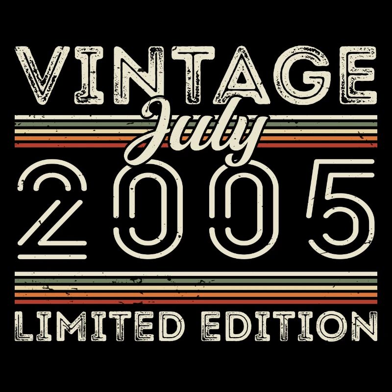 Juli 2005 Juli Geburtstagsgeschenk Juli 2005