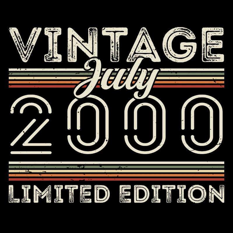 Juli 2000 Juli Geburtstagsgeschenk Juli 2000